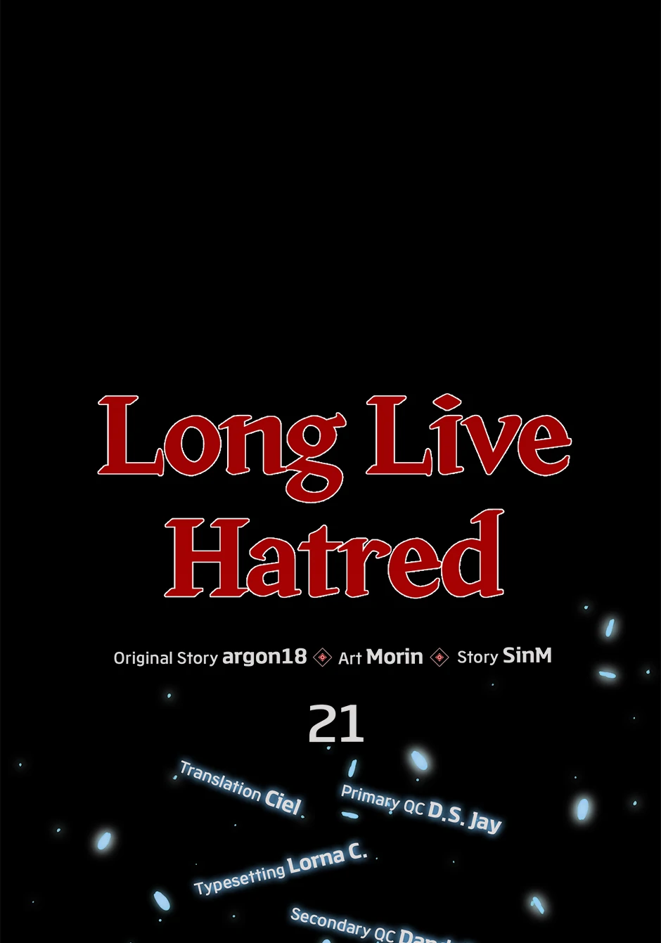Long Live Hatred - Chapter 21 manhwa