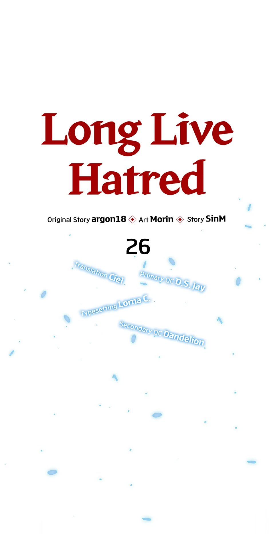 Long Live Hatred - Chapter 26 manhwa