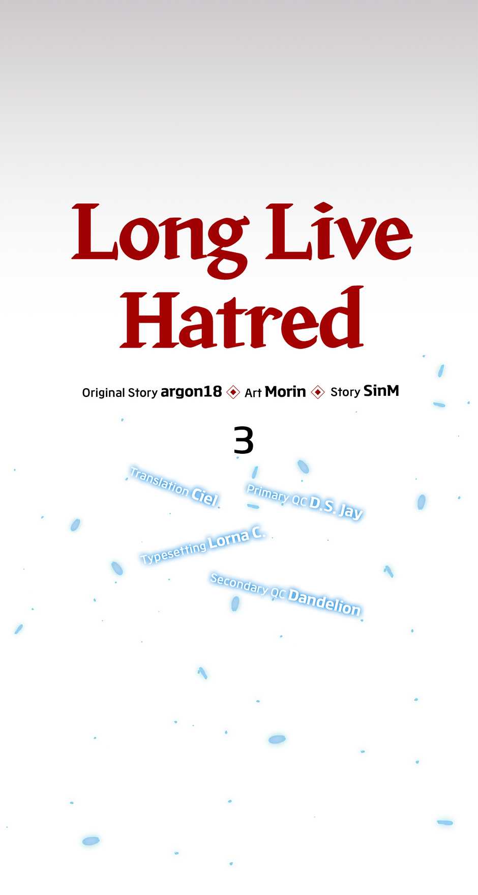 Long Live Hatred - Chapter 3 manhwa
