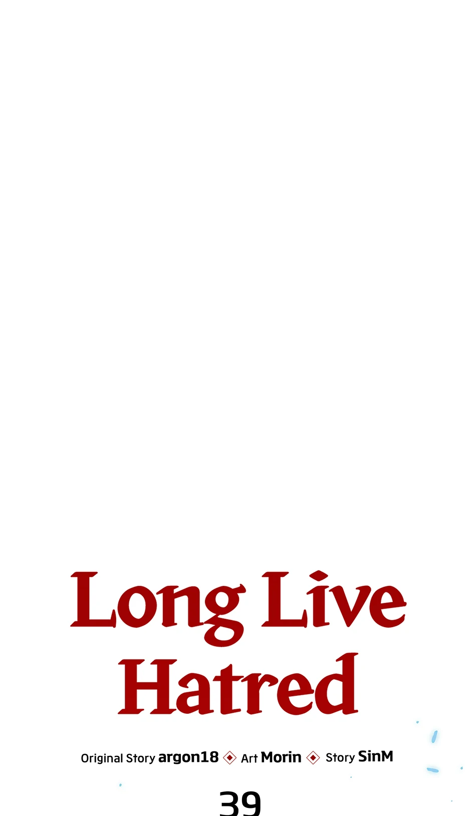 Long Live Hatred - Chapter 39 manhwa