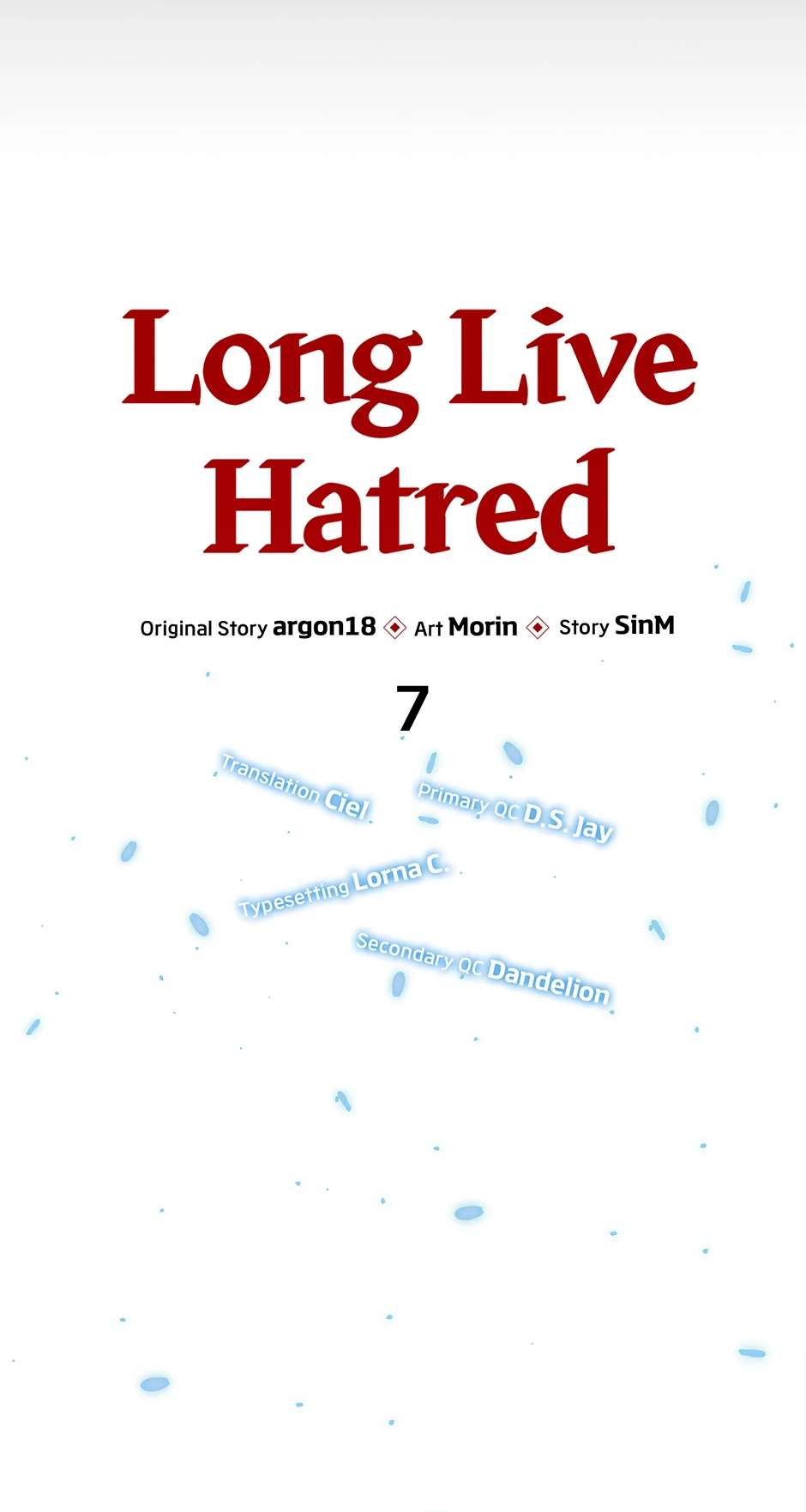 Long Live Hatred - Chapter 7 manhwa