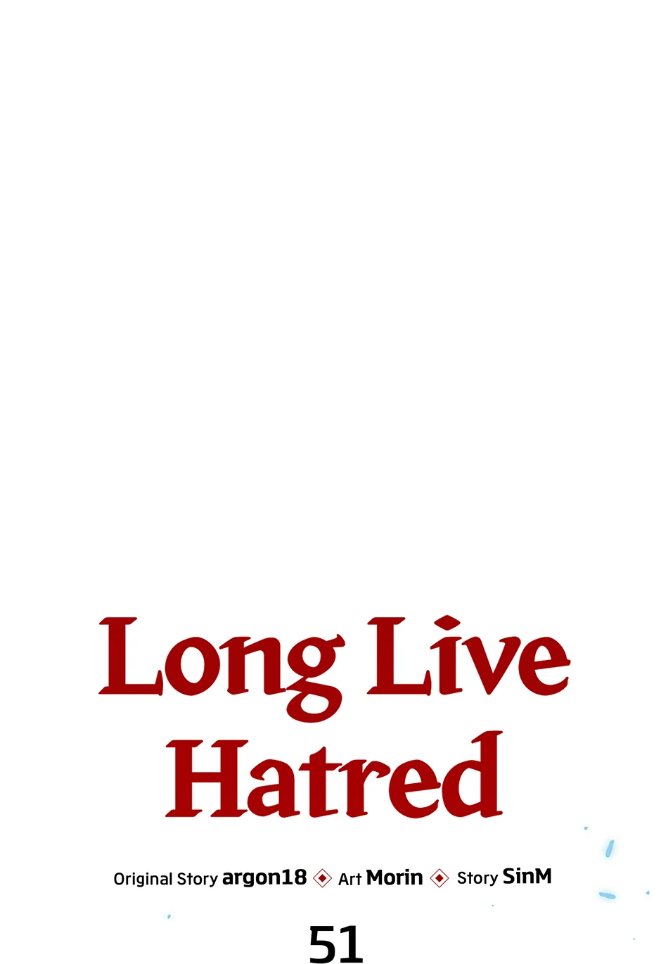 Long Live Hatred - Season 1 Finale manhwa