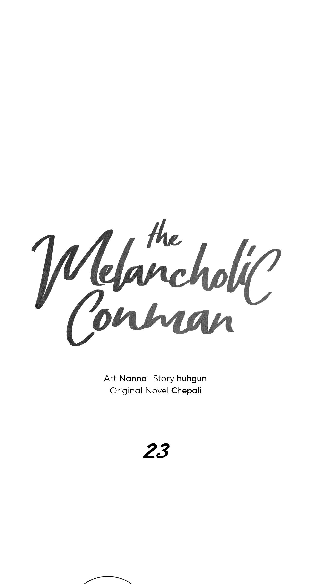 The Melancholic Conman - Chapter 23 manhwa