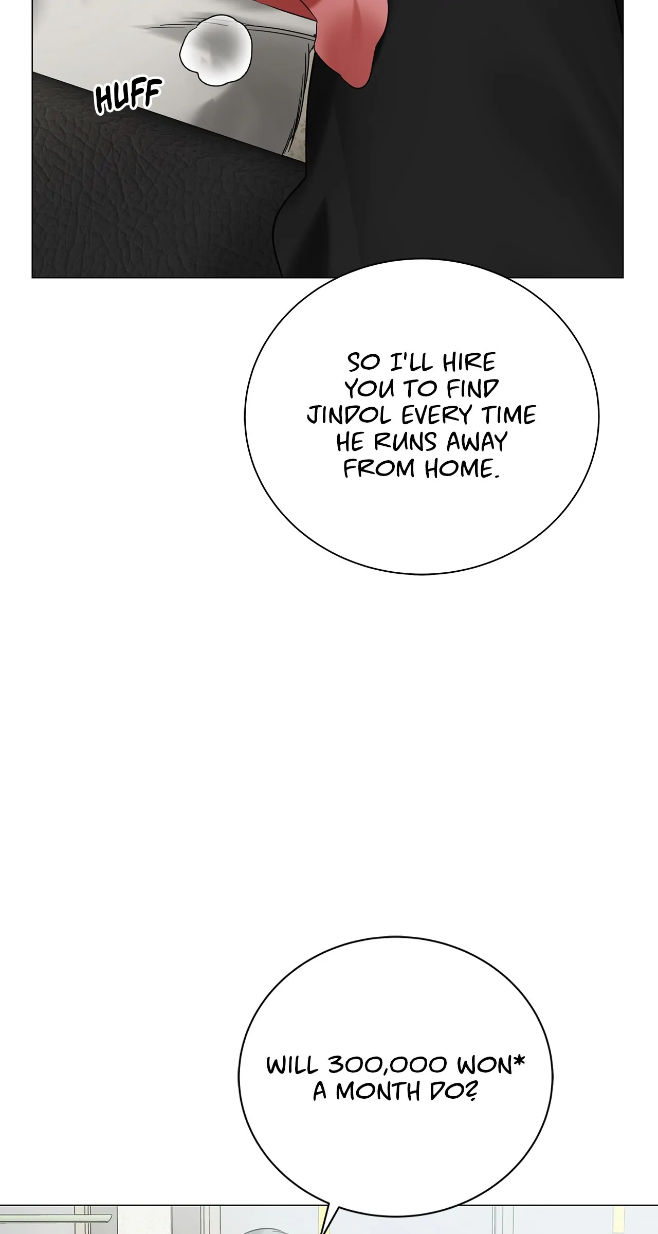 The Melancholic Conman - Chapter 3 manhwa