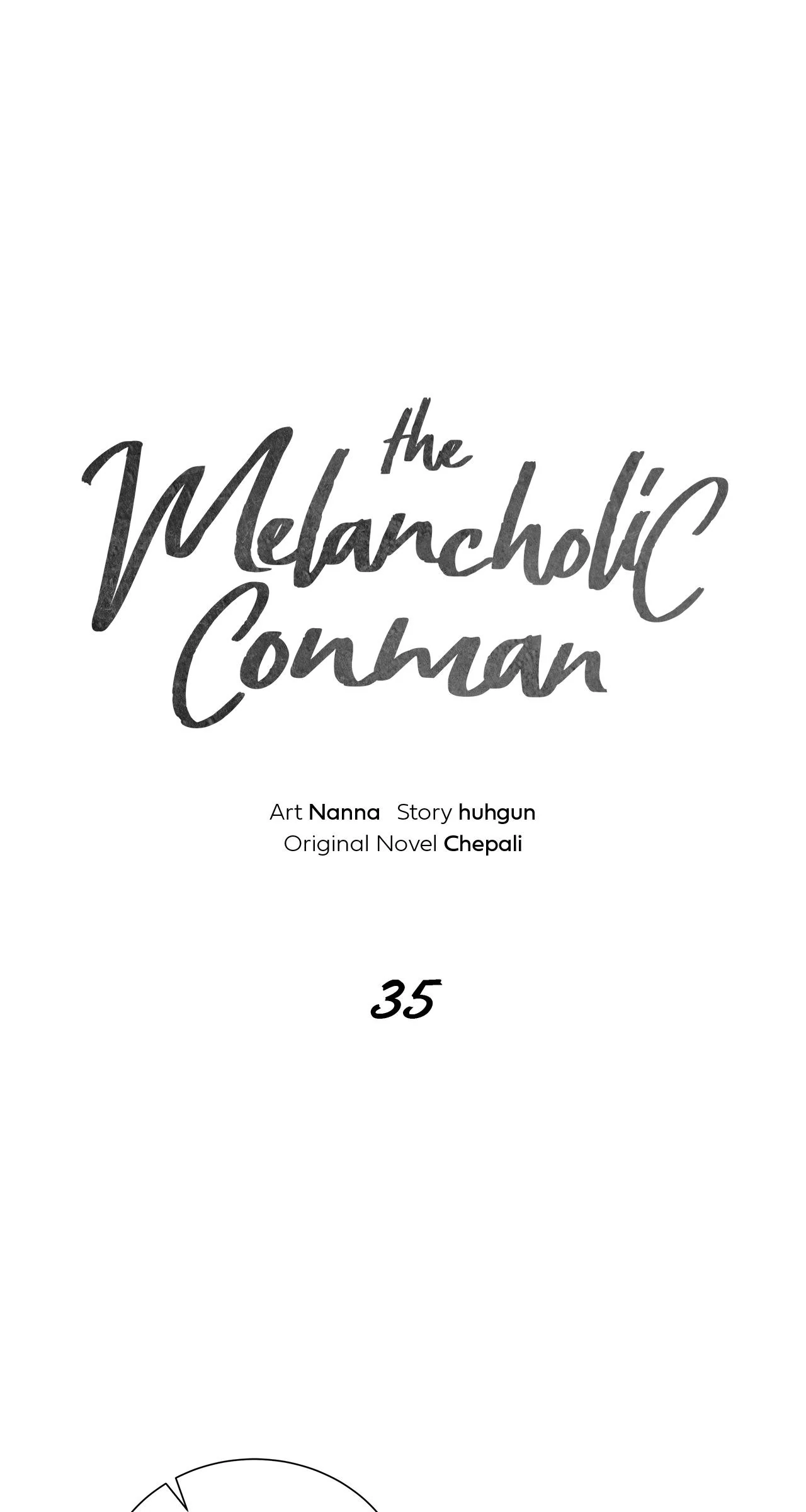 The Melancholic Conman - Chapter 35 manhwa