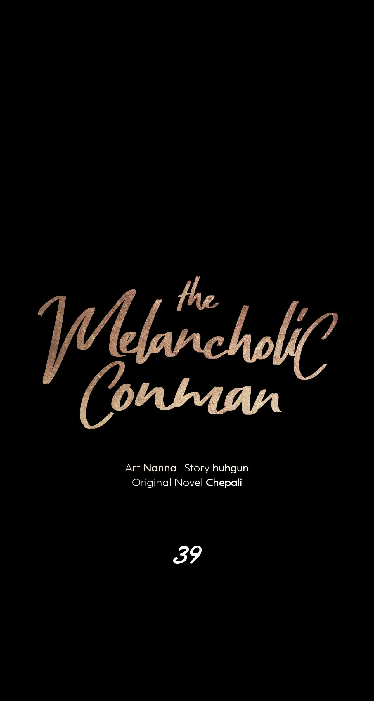 The Melancholic Conman - Chapter 39 manhwa