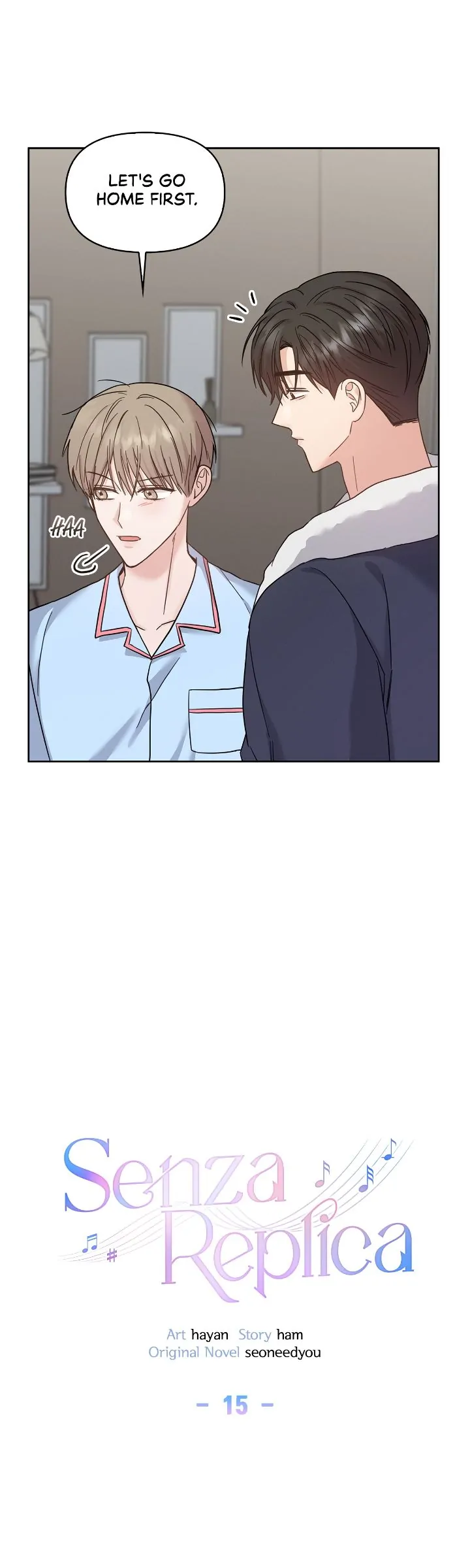 Senza Replica [Official] - Chapter 15 manhwa