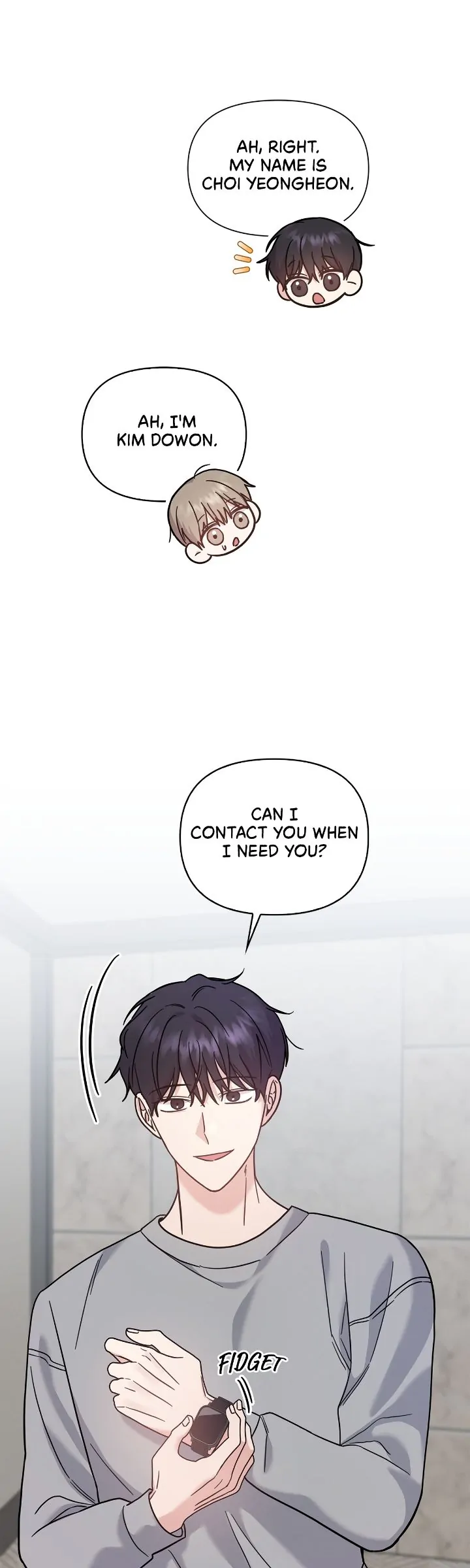 Senza Replica [Official] - Chapter 15 manhwa