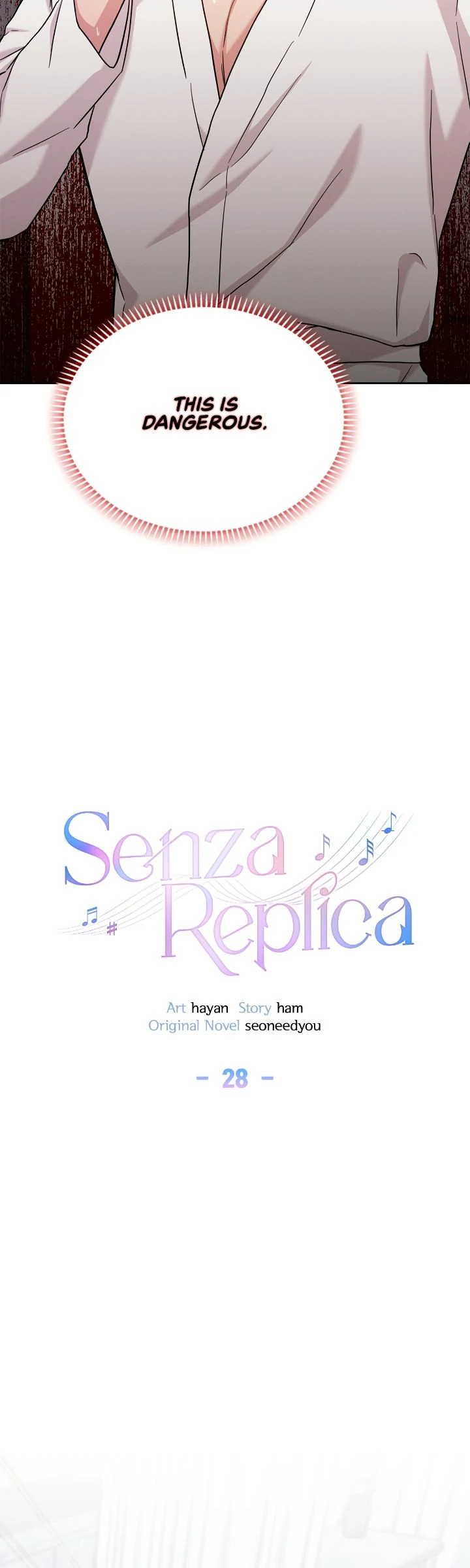 Senza Replica [Official] - Chapter 28 manhwa