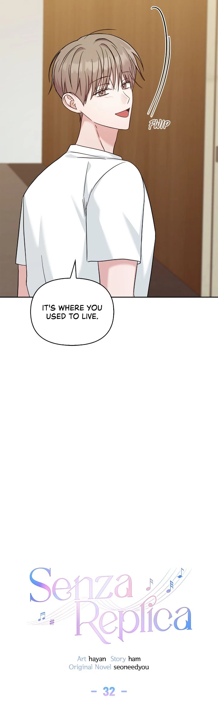 Senza Replica [Official] - Chapter 32 manhwa