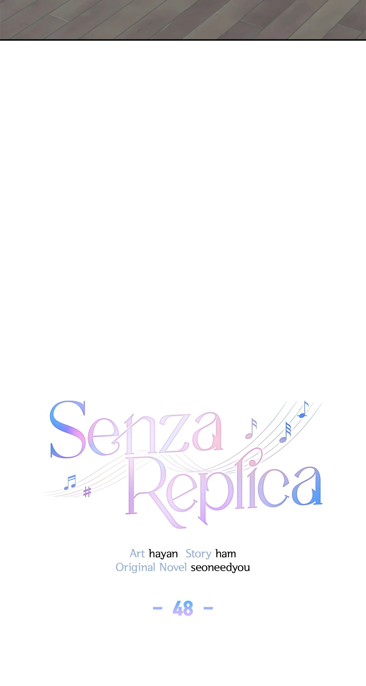 Senza Replica [Official] - Chapter 48 manhwa