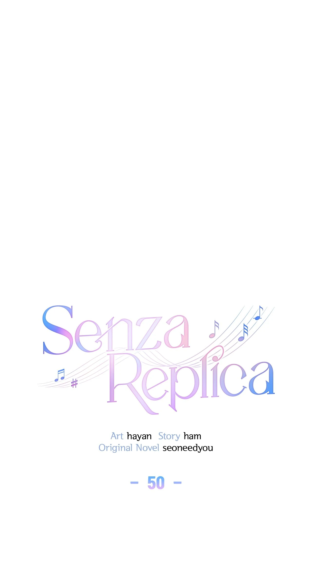 Senza Replica [Official] - Chapter 50 manhwa