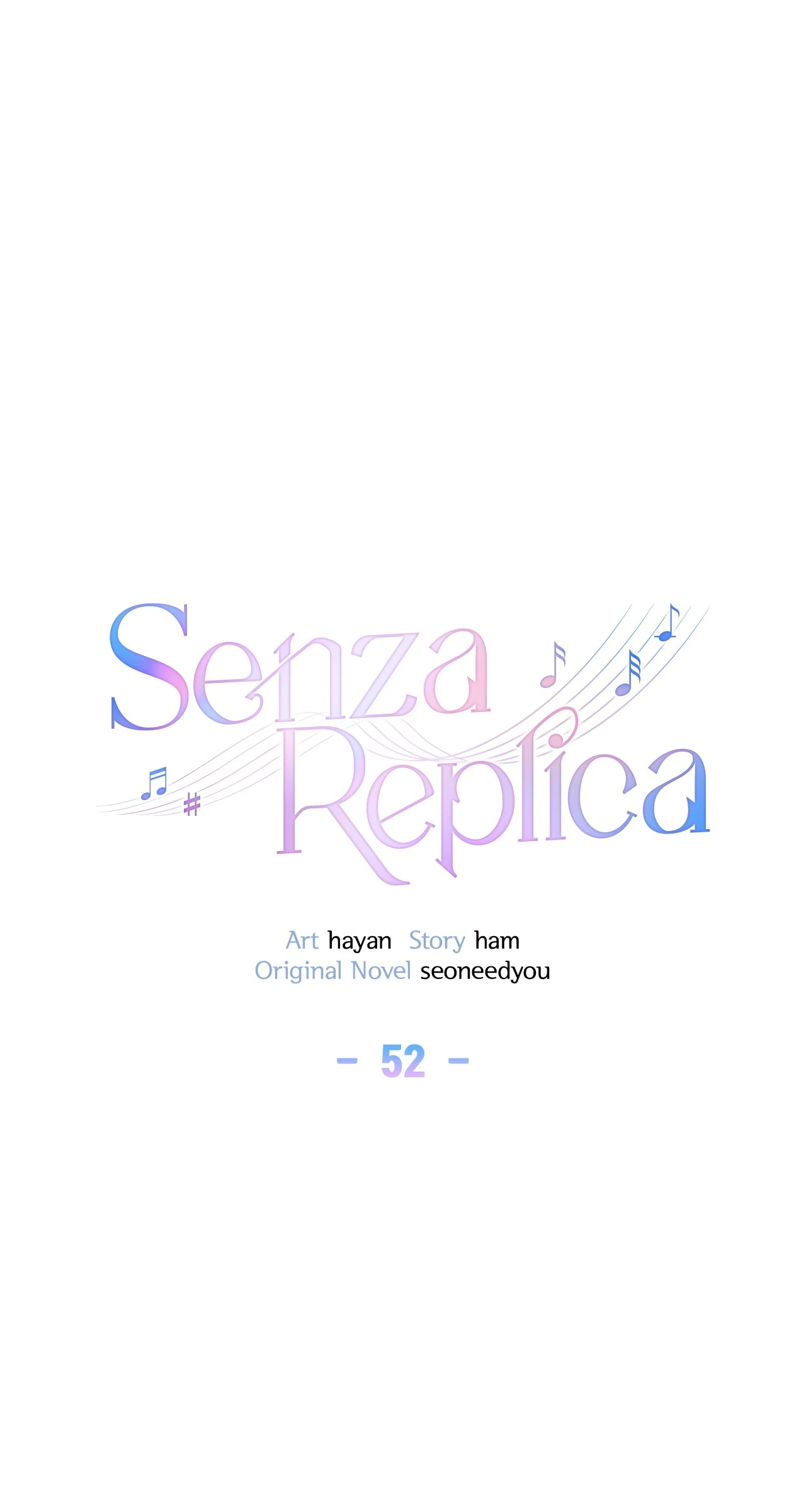 Senza Replica [Official] - Chapter 52 manhwa