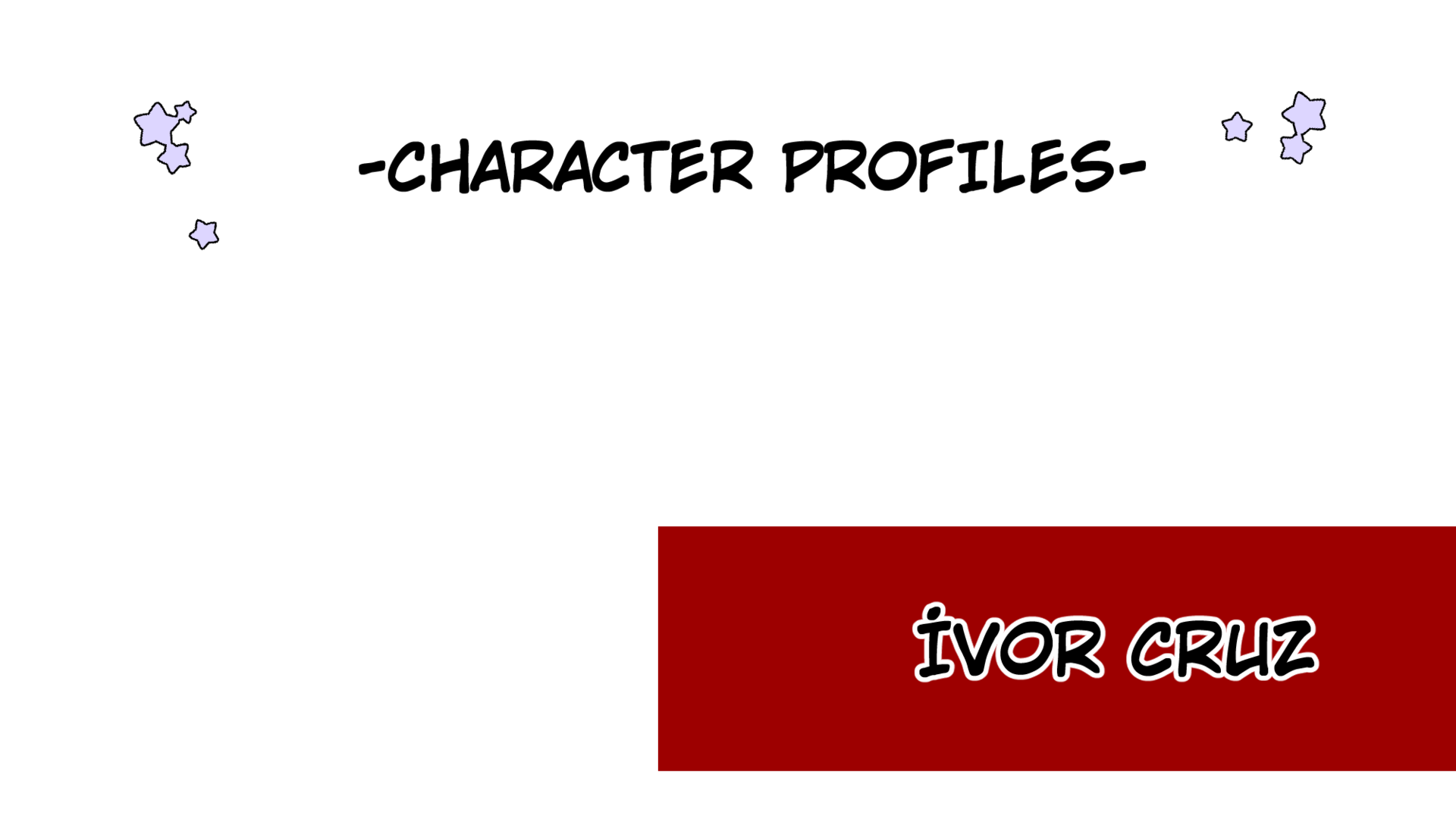 Beyond the Headlines(Official) - -CHARACTER PROFILES- manhwa