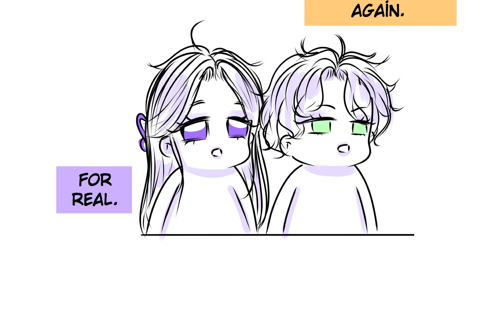 Beyond the Headlines(Official) - Artist note- manhwa