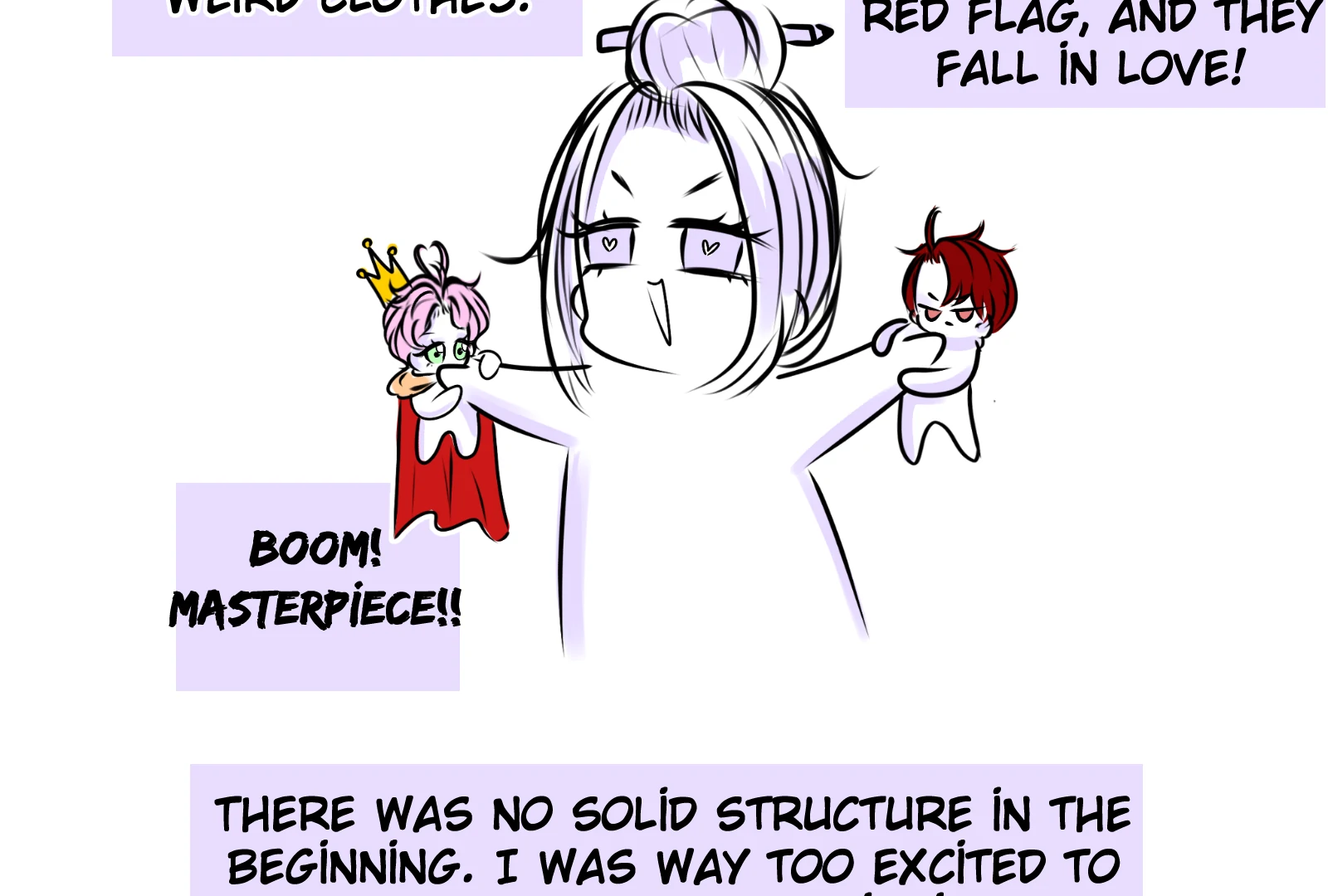 Beyond the Headlines(Official) - Artist note- manhwa