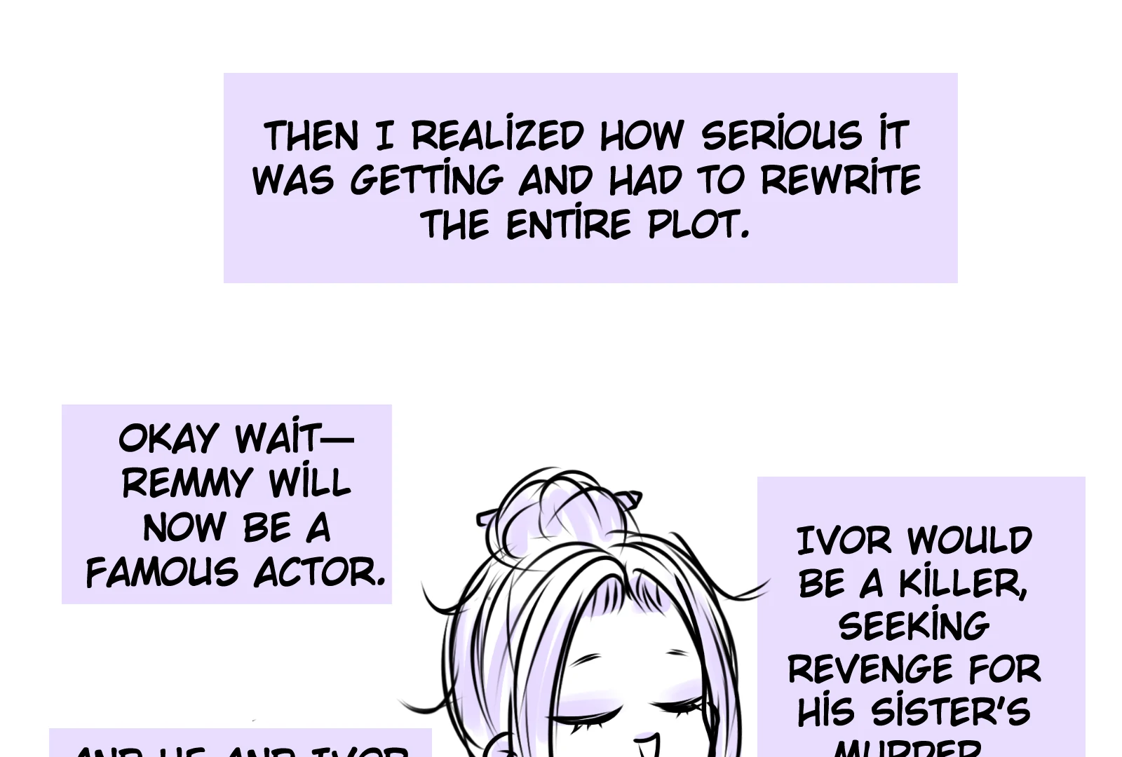 Beyond the Headlines(Official) - Artist note- manhwa