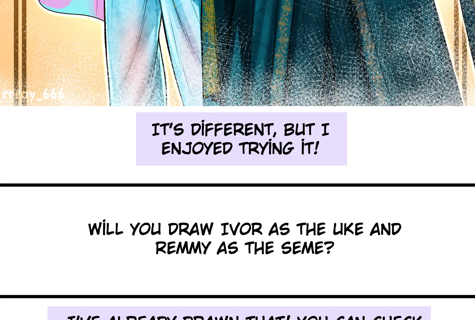 Beyond the Headlines(Official) - Artist note- manhwa