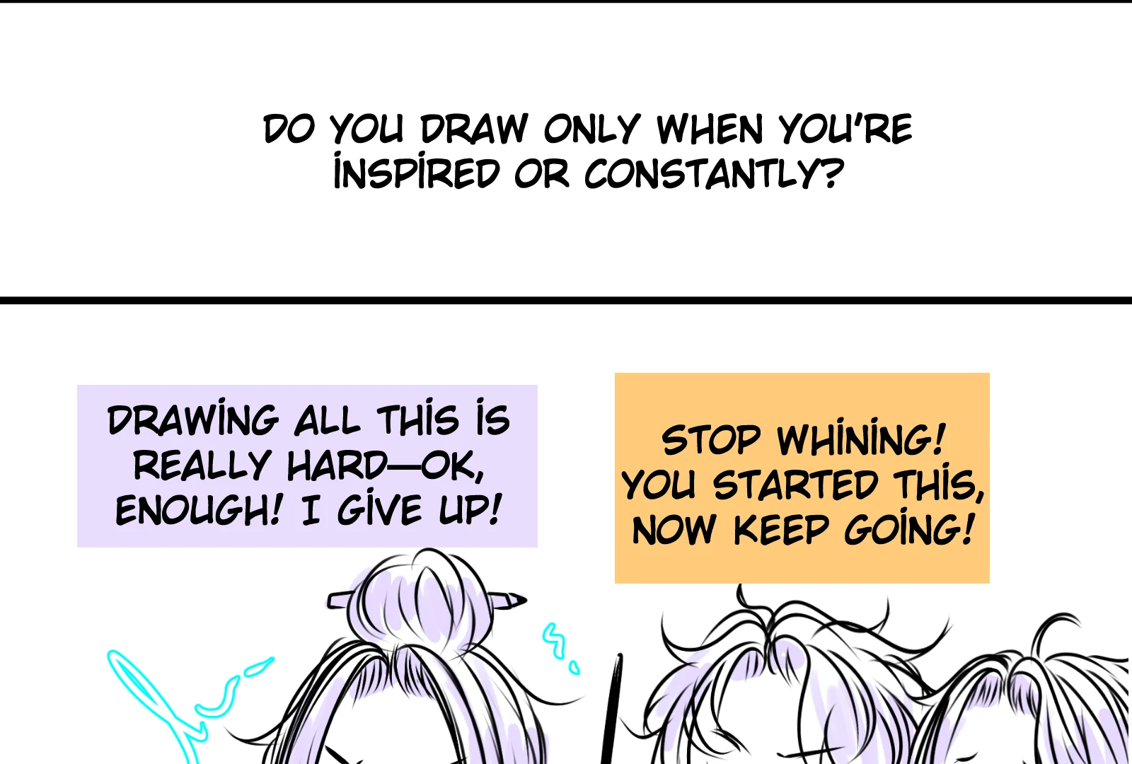 Beyond the Headlines(Official) - Artist note- manhwa