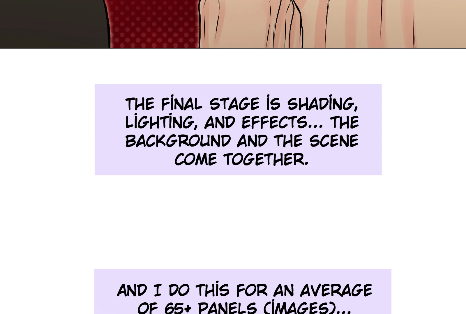 Beyond the Headlines(Official) - Artist note- manhwa