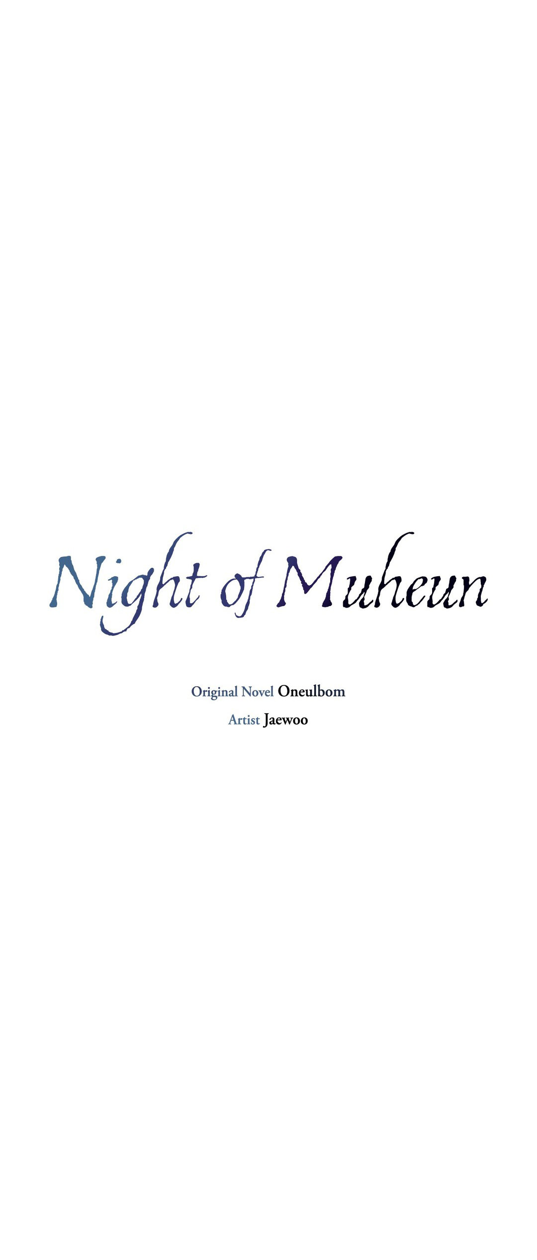 Night of Muheun (Official) - Chapter 4 manhwa