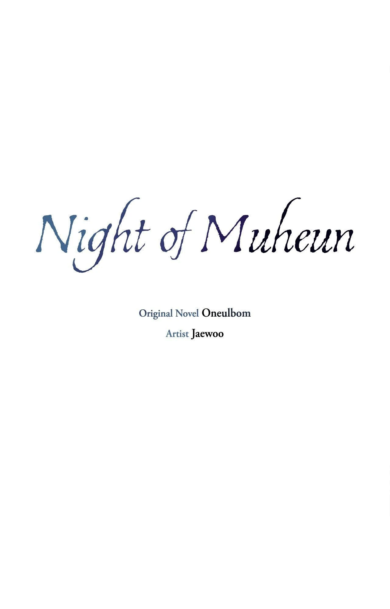 Night of Muheun (Official) - Chapter 52 manhwa