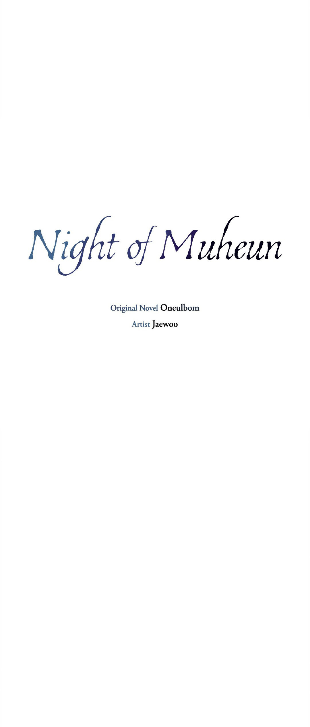 Night of Muheun (Official) - Chapter 8 manhwa