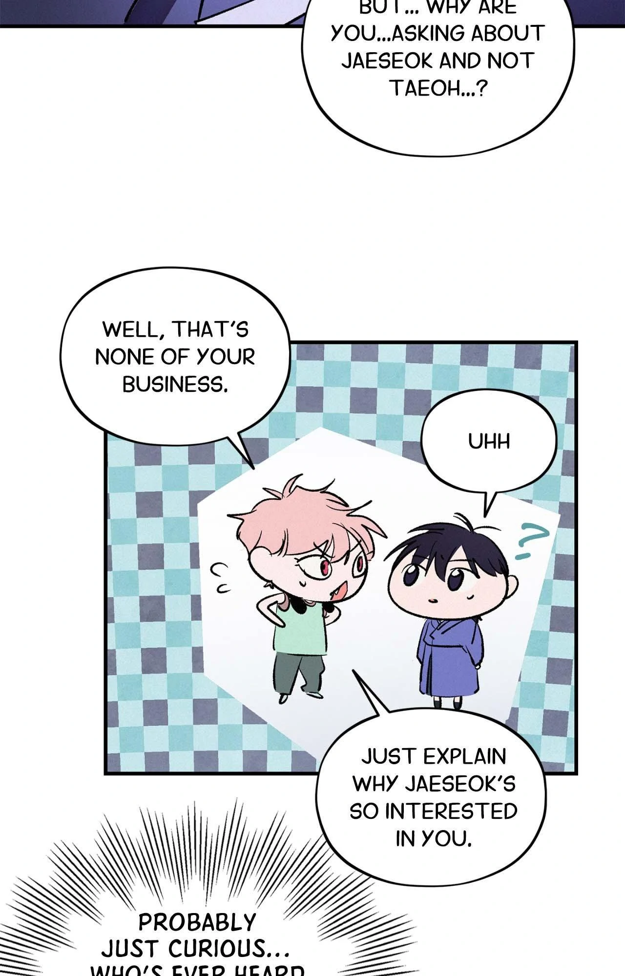 The Thread Never Burned - Chapter 18 manhwa