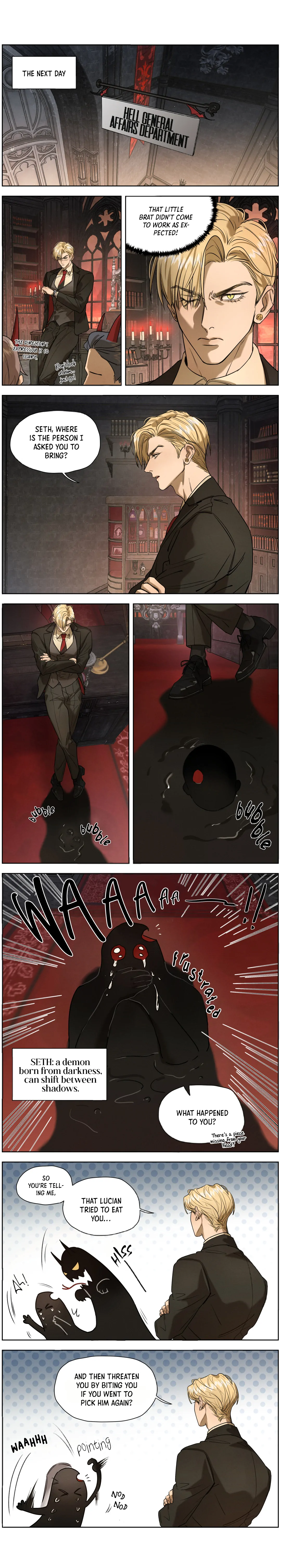 Hell Intern - Chapter 3 manhwa