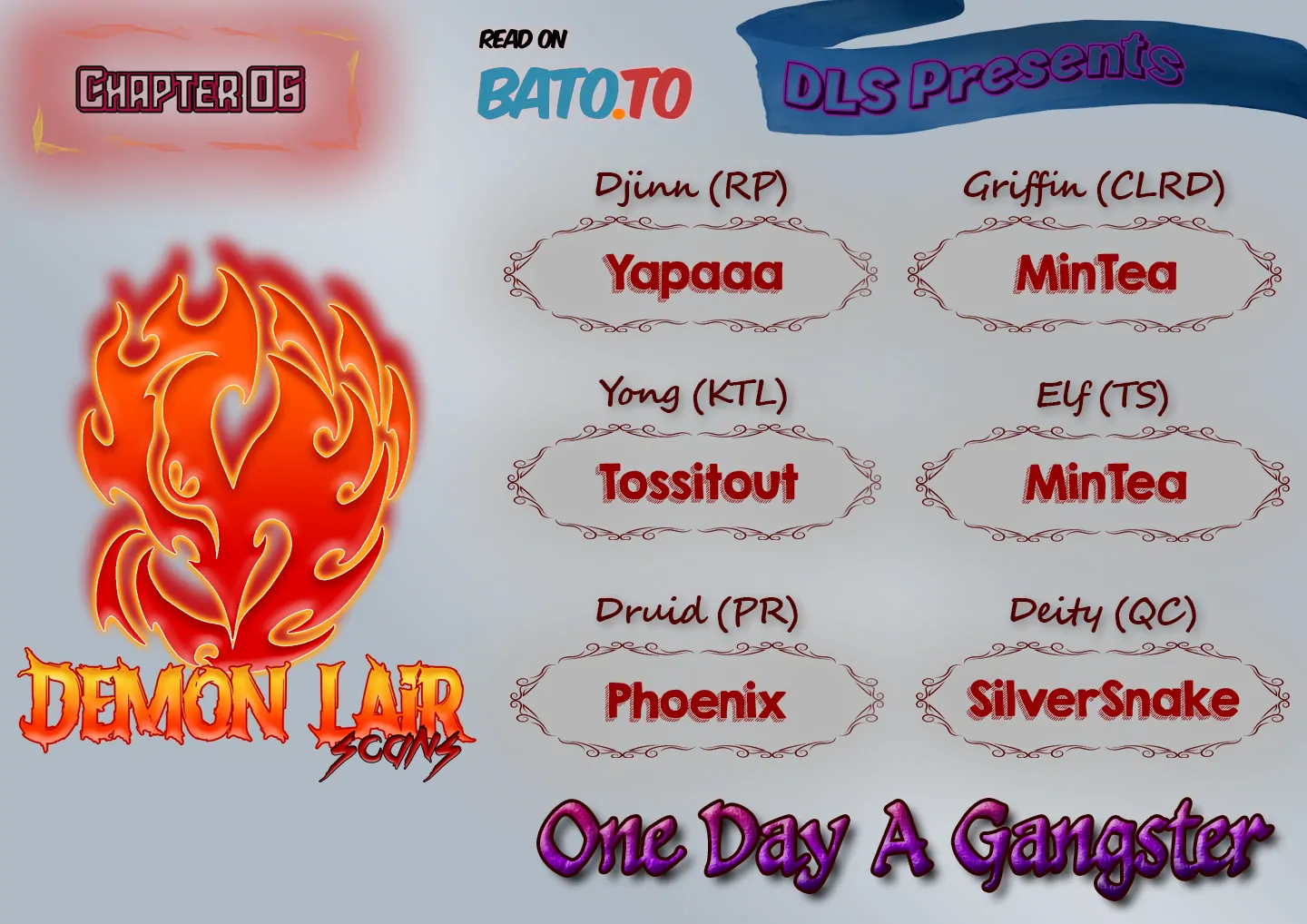 One Day a Gangster 𖤍 DLS 𖤍 - Chapter 06 manhwa