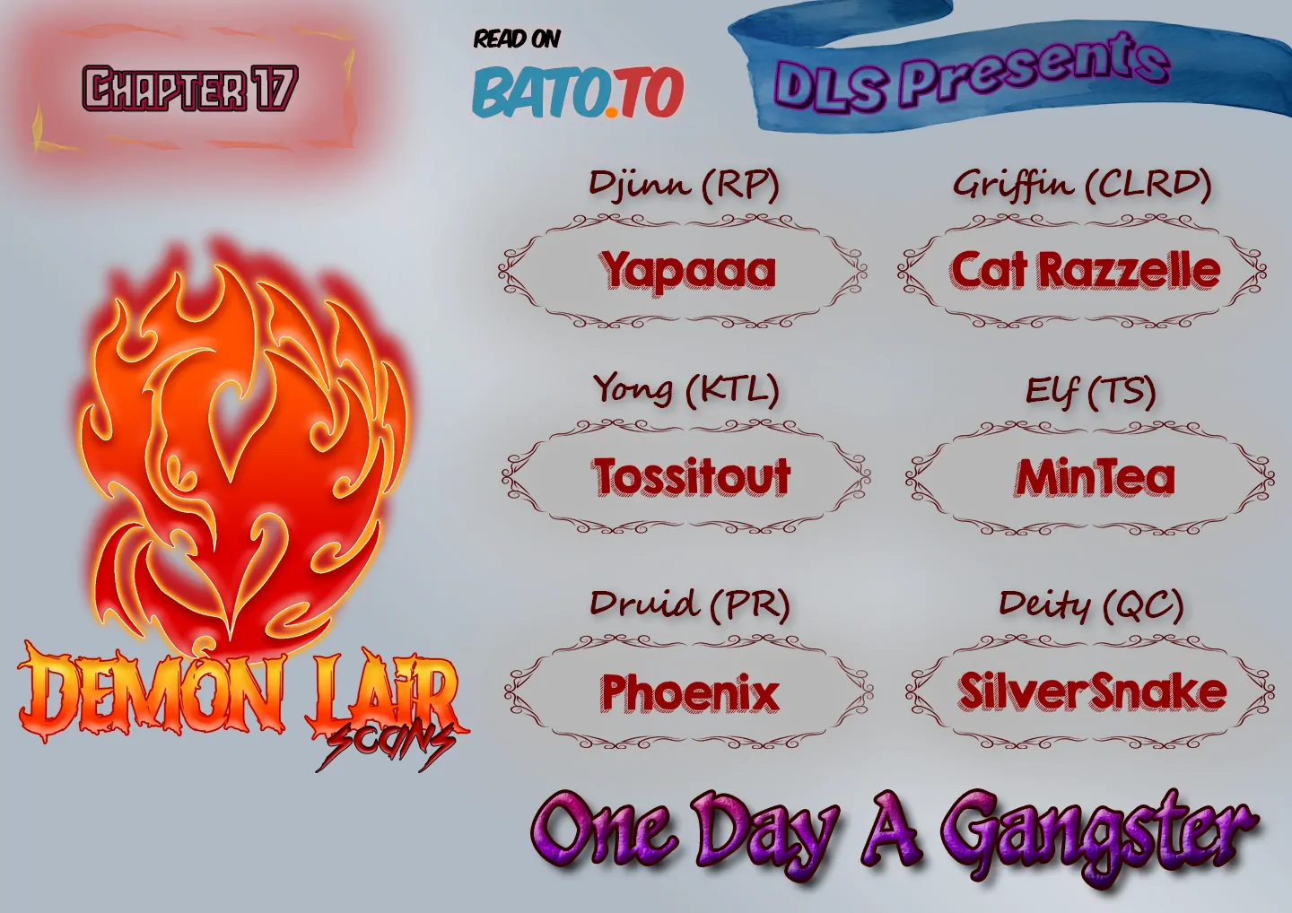One Day a Gangster 𖤍 DLS 𖤍 - Chapter 17 manhwa