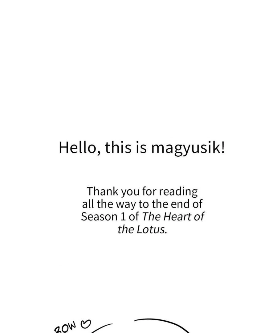 The Heart of the Lotus [Official] - Creator's Note manhwa