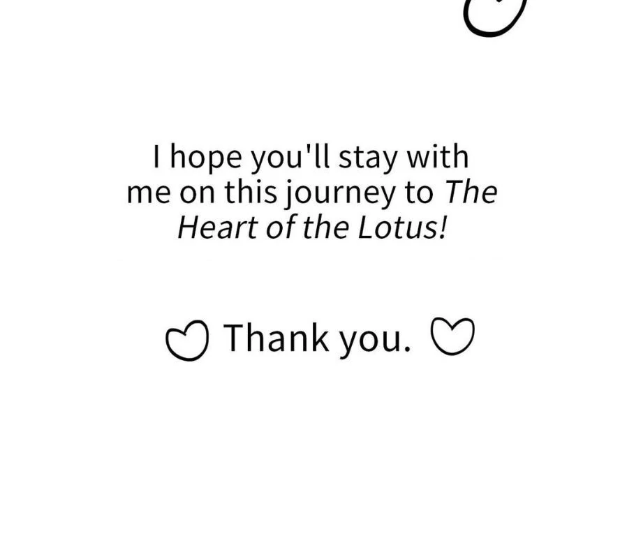 The Heart of the Lotus [Official] - Creator's Note manhwa