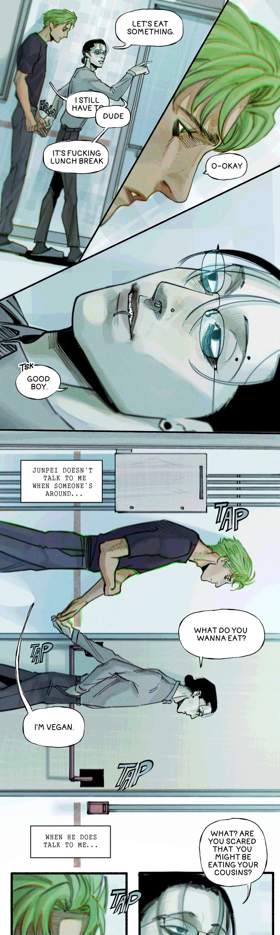 I am every meal - Part 3: IAEM  2/4 manhwa