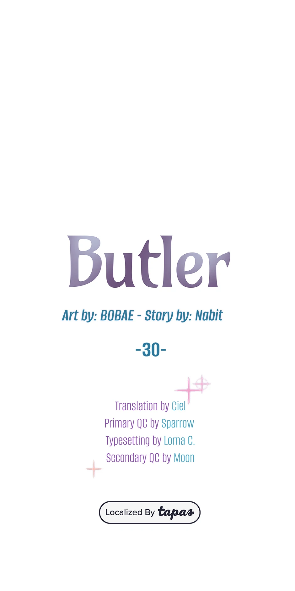Butler (Official) [Tapas] - 30. My Responsibility manhwa