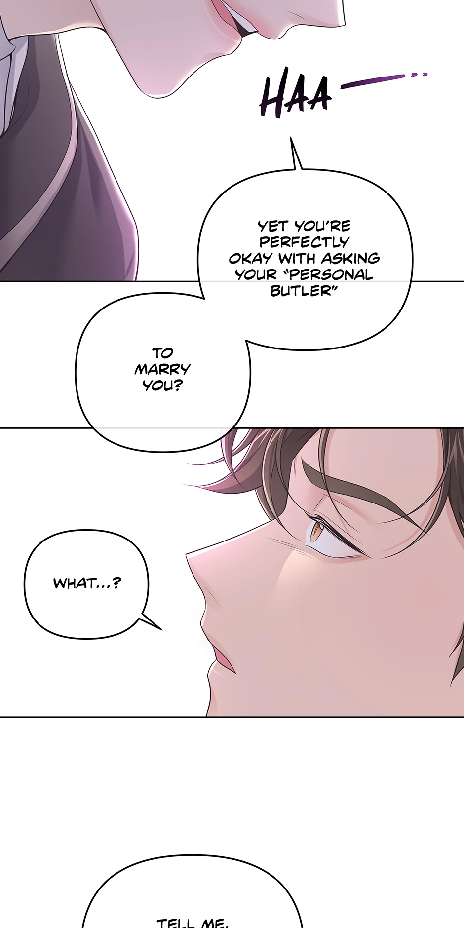 Butler (Official) [Tapas] - 44. Tell Me Why manhwa