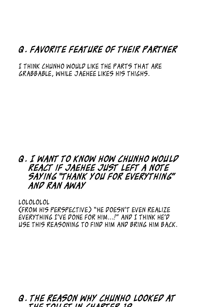 No Returns After Use - Season 2 Afterword manhwa