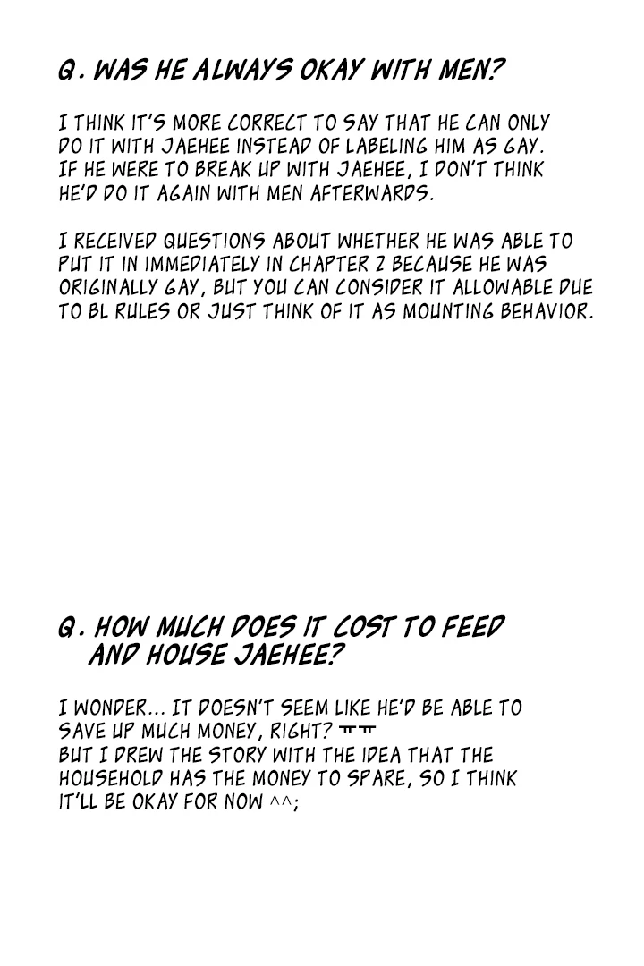 No Returns After Use - Season 2 Afterword manhwa