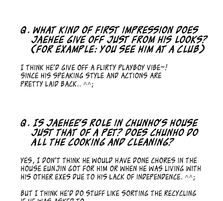 No Returns After Use - Season 2 Afterword manhwa