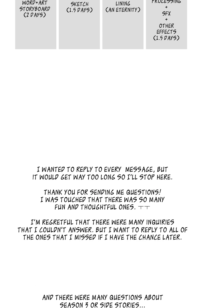 No Returns After Use - Season 2 Afterword manhwa