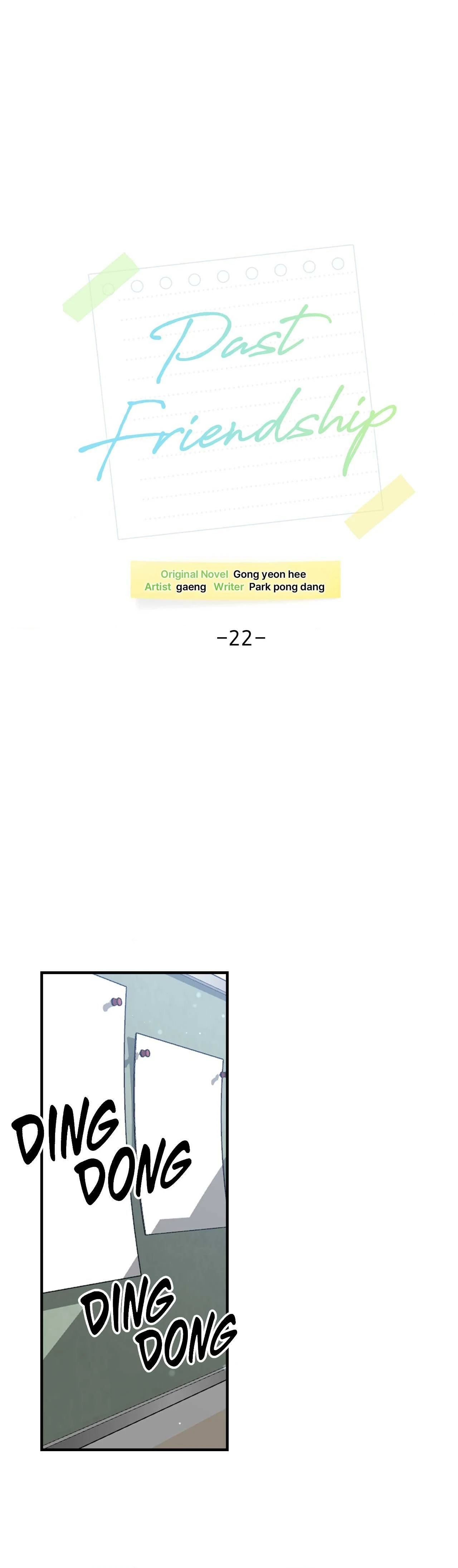 Past Friendship (Official) - Chapter 22 manhwa