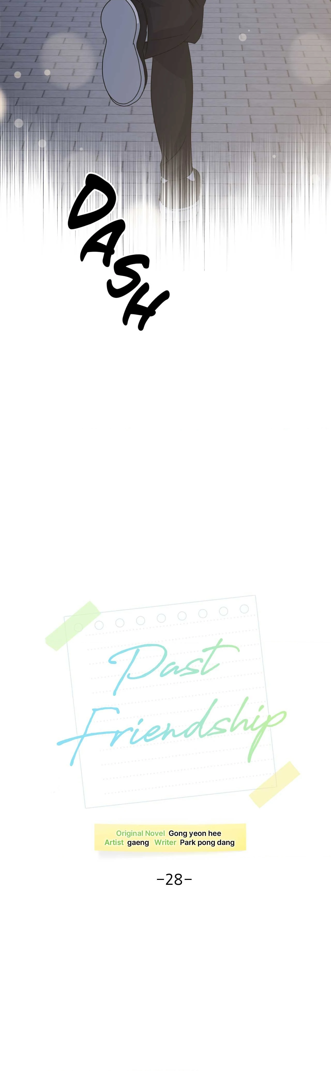 Past Friendship (Official) - Chapter 28 manhwa