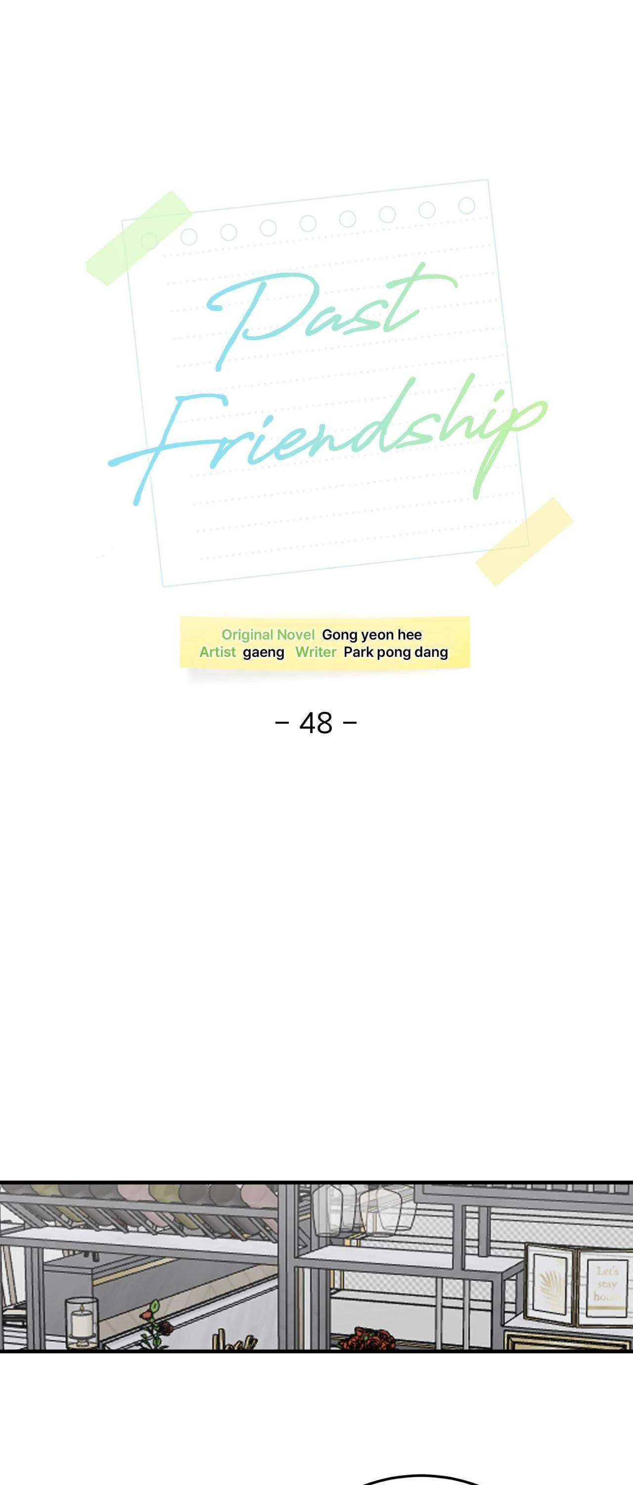Past Friendship (Official) - Chapter 48 manhwa