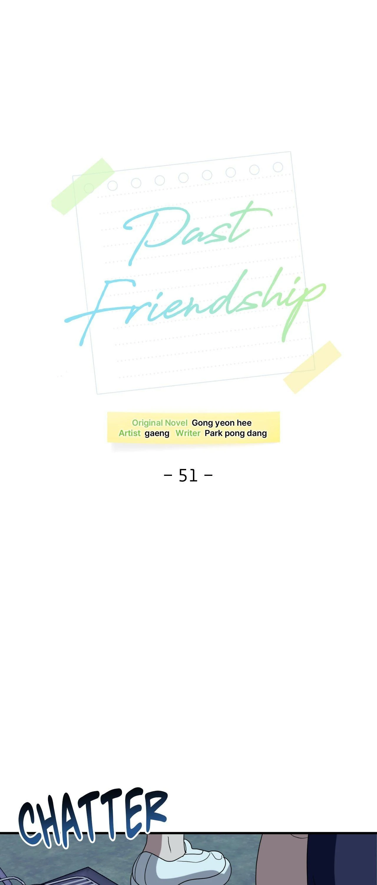 Past Friendship (Official) - Chapter 51 manhwa