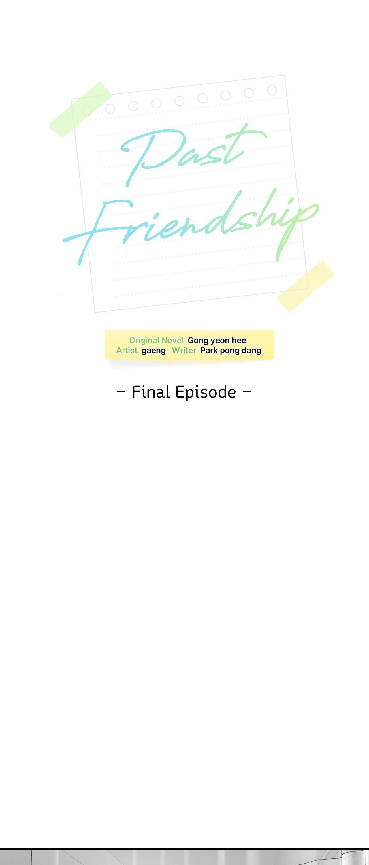 Past Friendship (Official) - Chapter 61 [END] manhwa