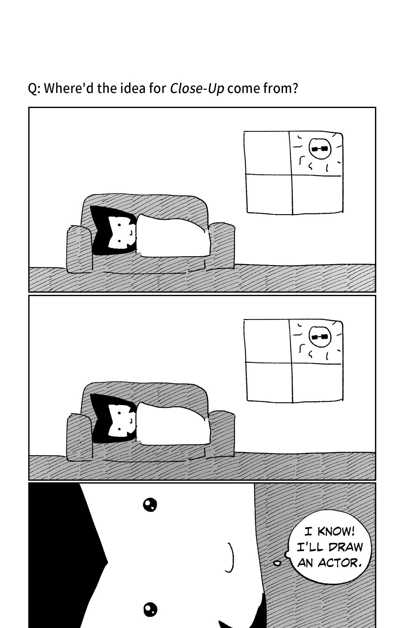 Close-Up [Official] - Creator's Note manhwa