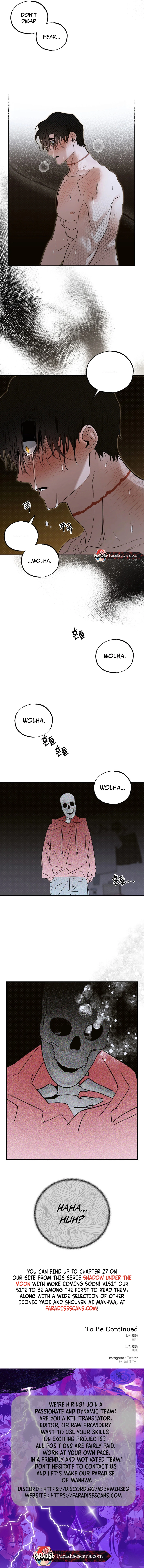Shadow Under the Moon - Chapter 14: 🔞🔞💦 manhwa