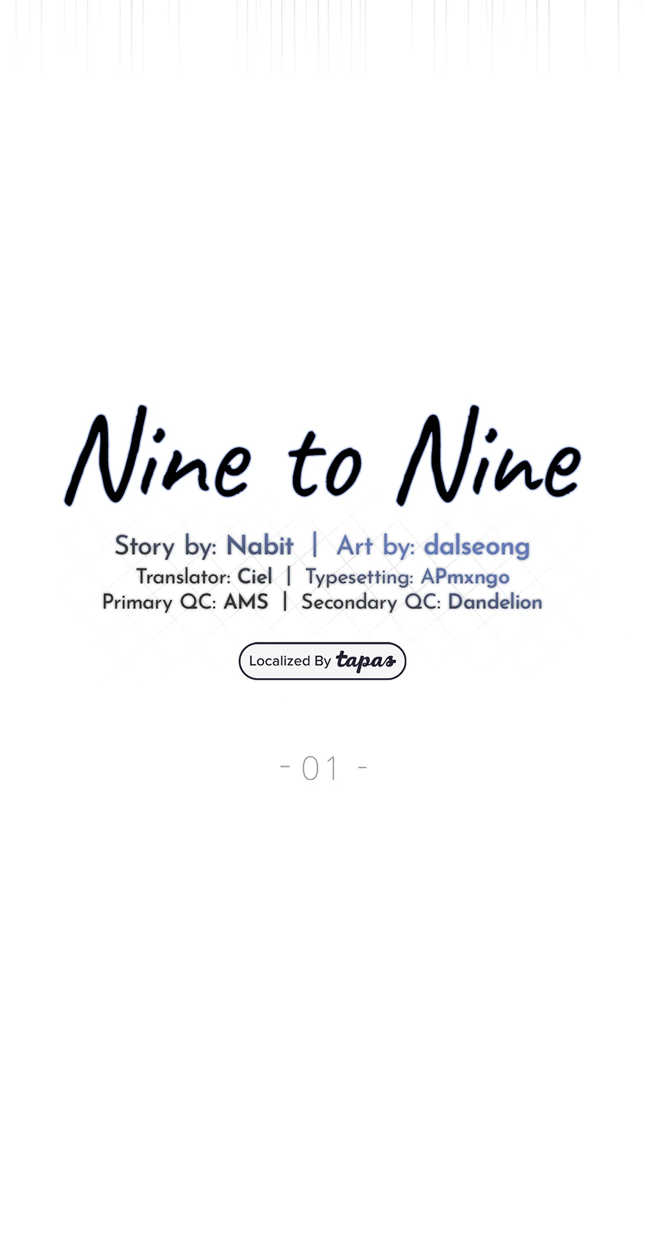 Nine to Nine [Official] - 1. The New Team Leader manhwa