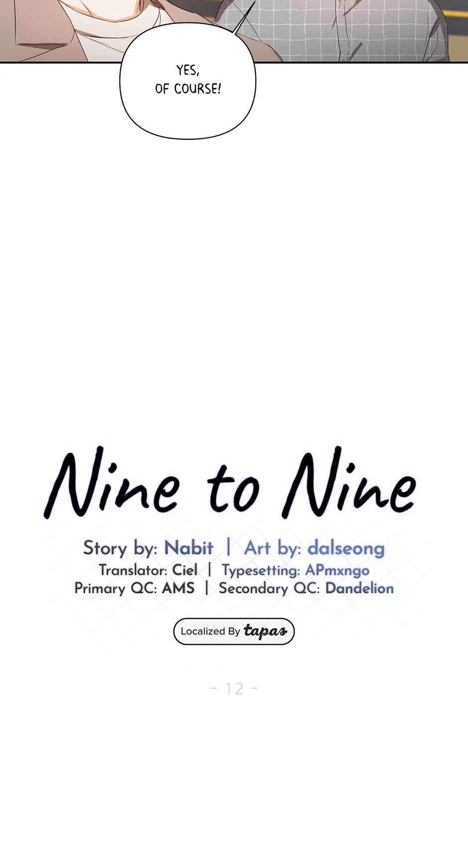 Nine to Nine [Official] - 12. Isn't It Ironic... manhwa