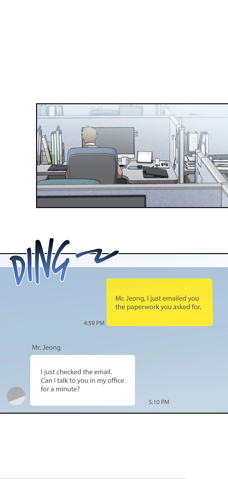 Nine to Nine [Official] - 2. The Stairwell manhwa